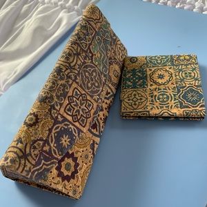 Eyeglass case with matching mirror from Spain